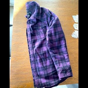 True Religion (L) slim fleece . It’s thick & cozy